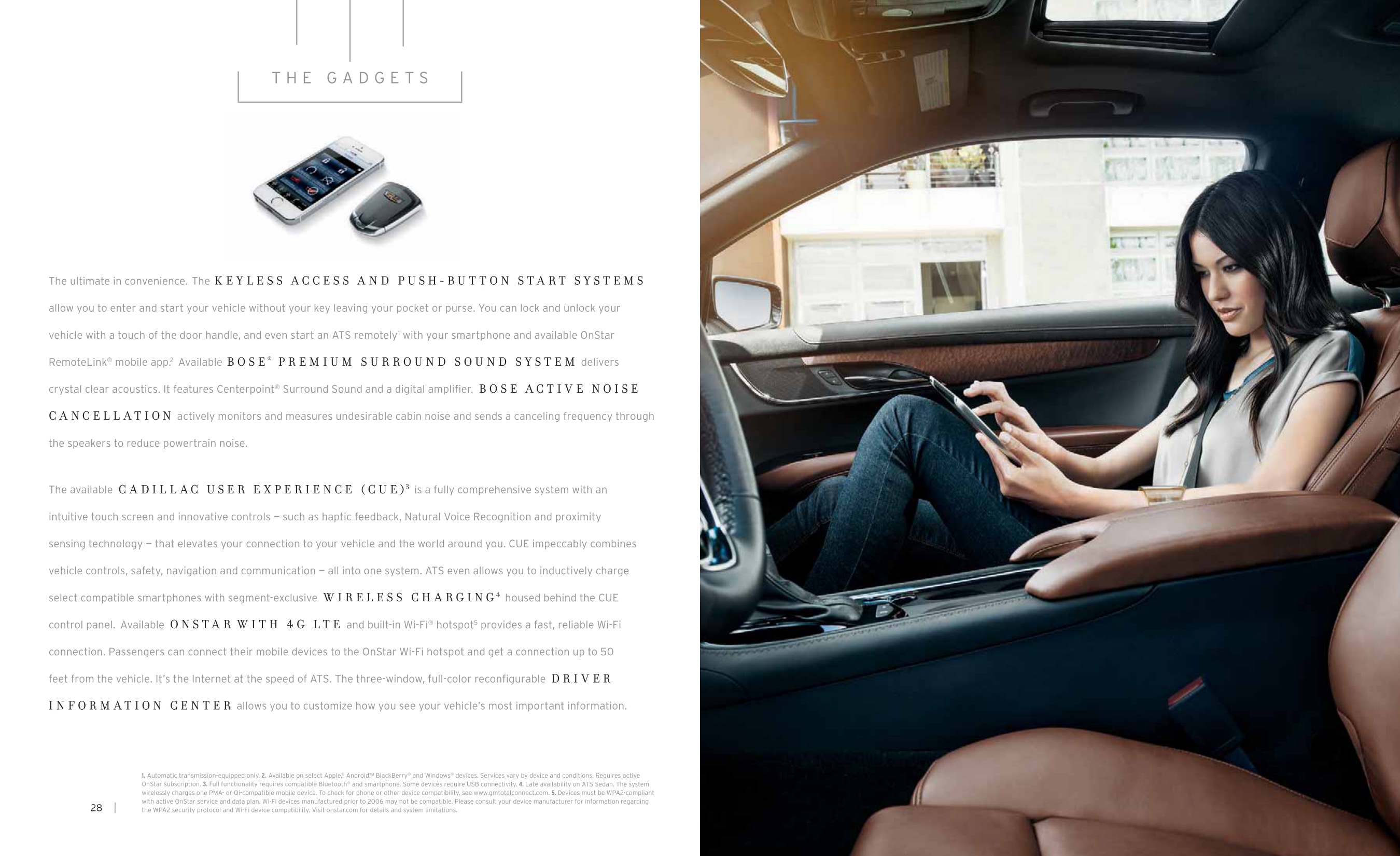 2015 Cadillac ATS Brochure Page 6